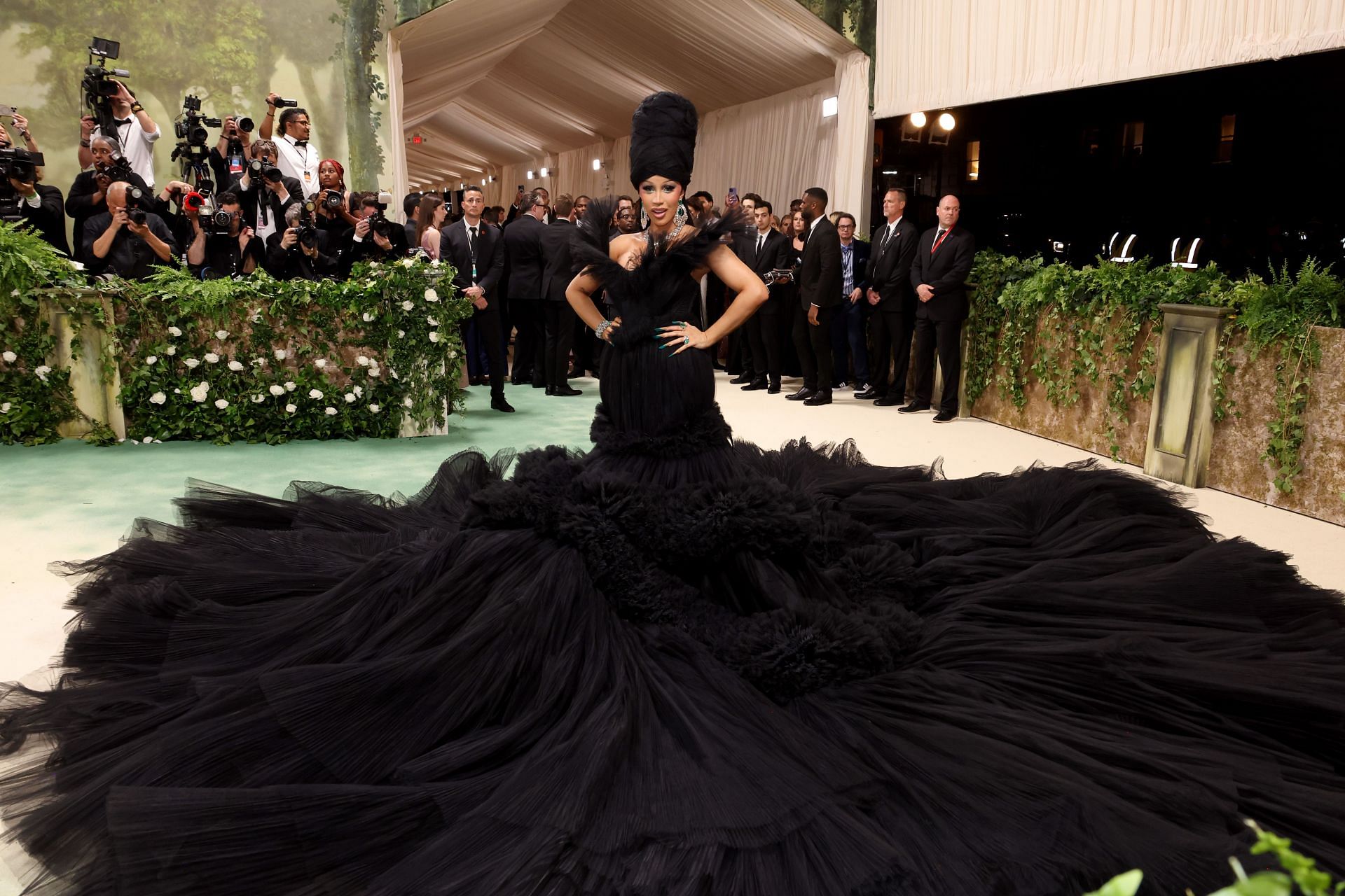 Cardi B at The 2024 Met Gala (Photo by John Shearer/WireImage)