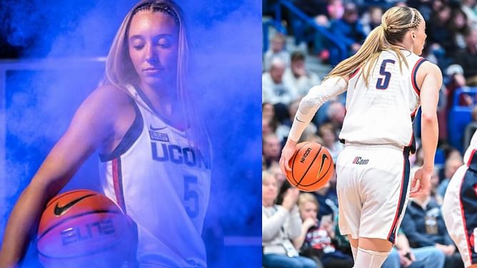 WATCH: UConn’s Paige Bueckers dribbles basketball around SFMOMA in collaboration with iconic museum