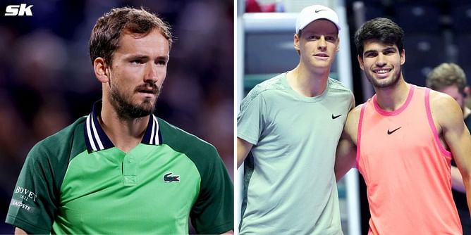 "Jannik Sinner & Carlos Alcaraz make the challenge very hard": Daniil Medvedev's coach on his scouting efforts to find a 'solution' to duo's dominance