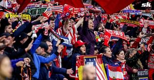 Atletico Madrid ultras banned for 3 games for throwing objects as Real Madrid star Thibaut Courtois in recent draw - Reports