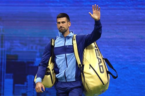 Novak Djokovic pictured at the 2024 US Open | Image Source: Getty