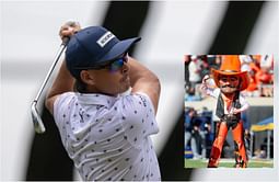 Who is ‘Pistol Pete’? All we know about Rickie Fowler’s superfan's costume in Japan