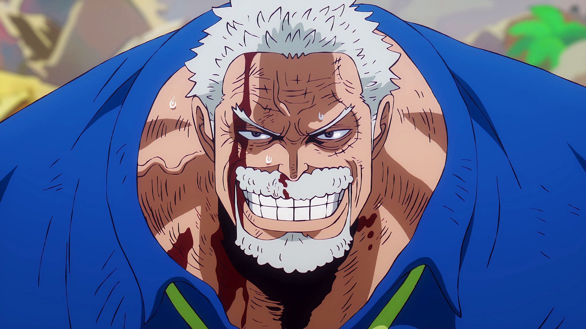 Garp as seen in One Piece (Image via Toei Animation)