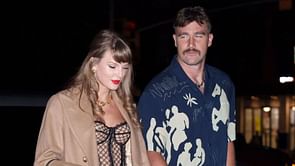 Travis Kelce, Taylor Swift show out in $5,000 Louis Vuitton accessories during date night at Yankees vs Guardians