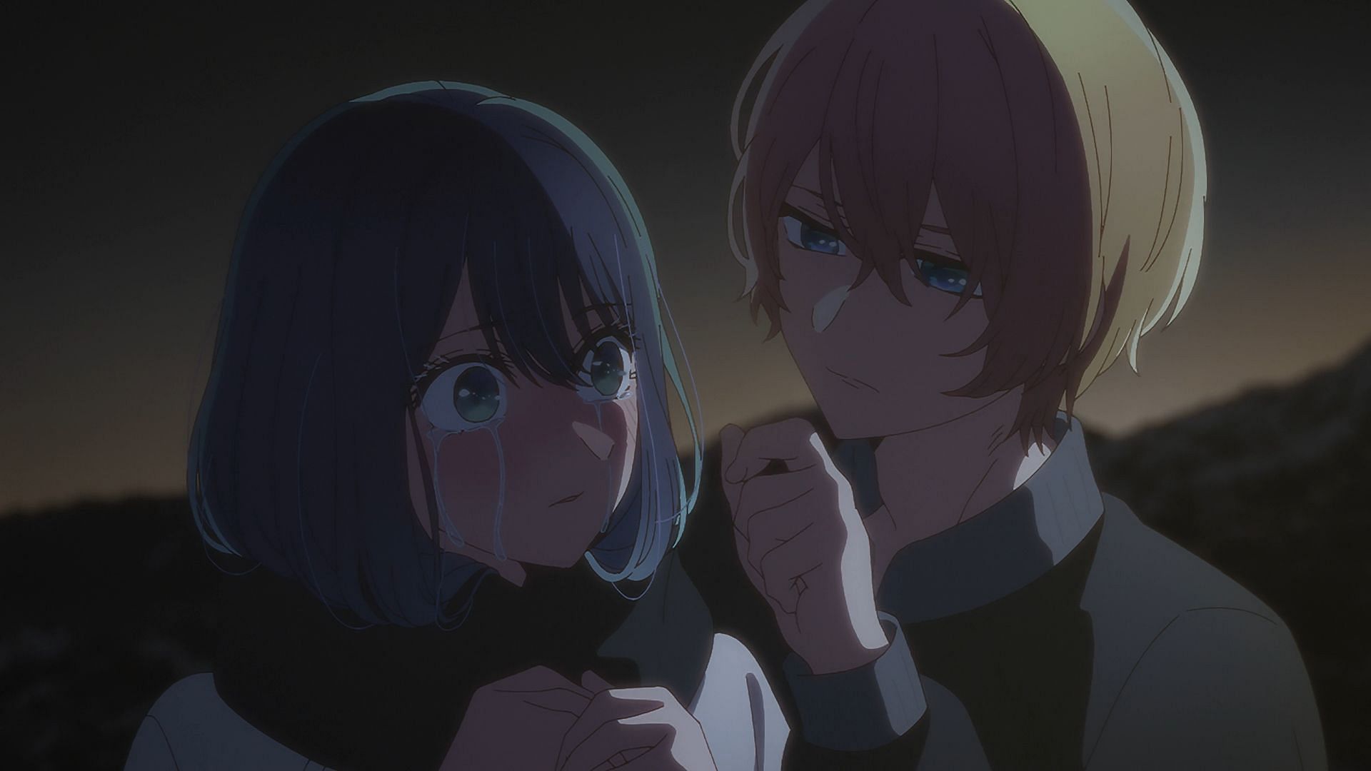 Aqua and Akane in the finale (Image via Doga Kobo)