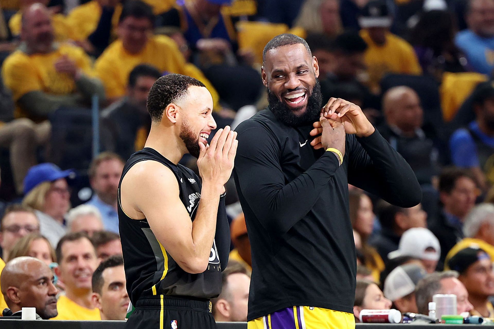 Los Angeles Lakers at Golden State Warriors in Game 1 of the NBA Western Conference semifinals - Source: Getty