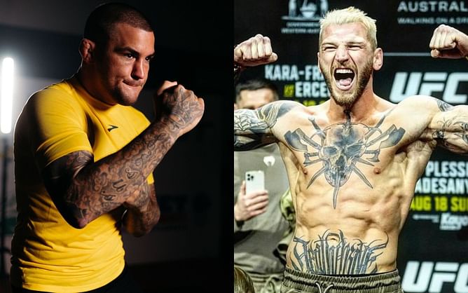 Dan Hooker elaborates on initial cryptic reaction to Dustin Poirier's four-man BMF tournament idea: "Don't get in a crazy-off with me"