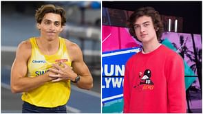 WATCH: Mondo Duplantis' pleasant surprise leaves Texas Longhorns pole vaulter Sam Hurley in awe