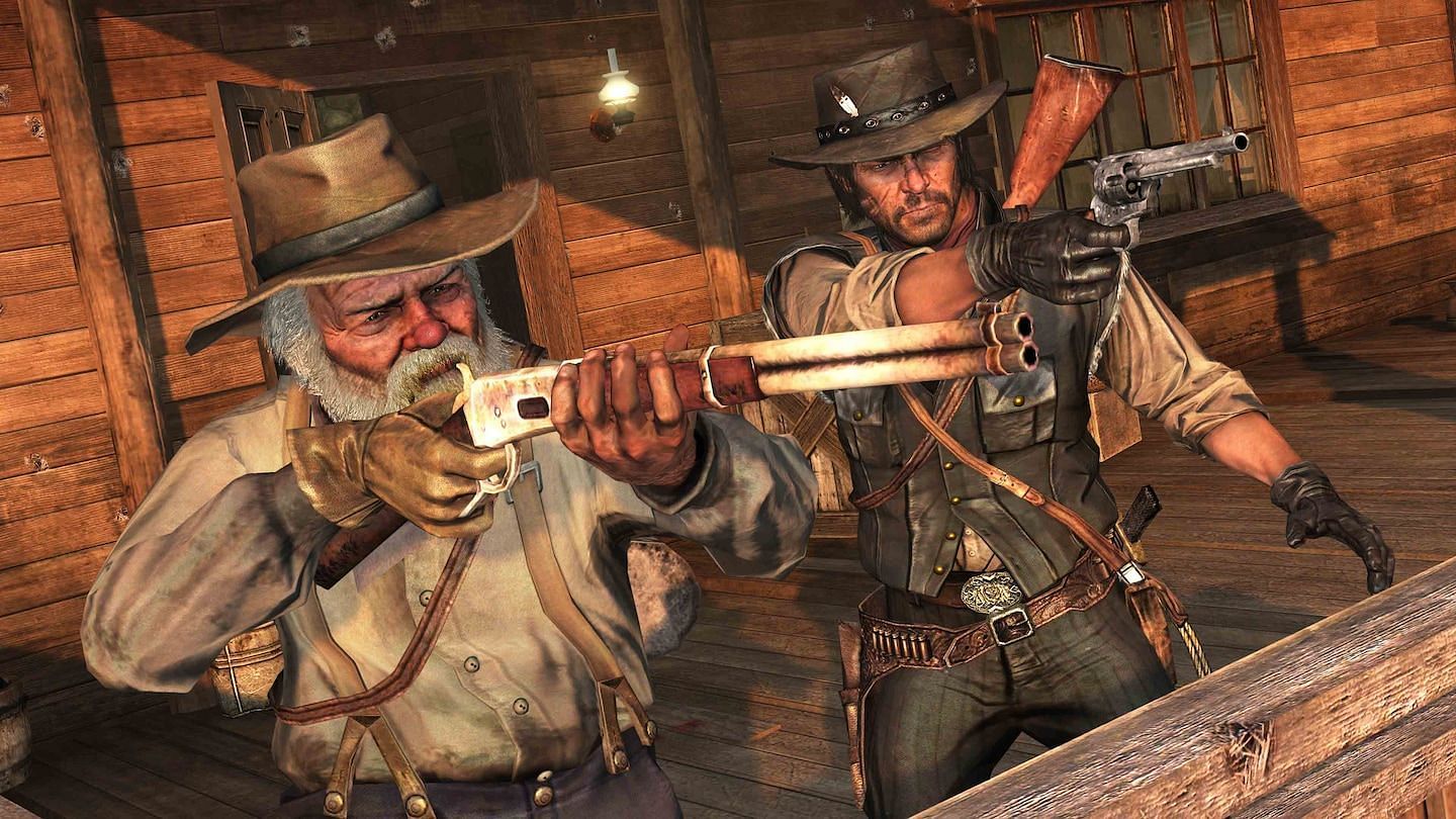 While Arthur Morgan is exclusive to Red Dead 2, John Marston features as a protagonist in both games (Image via Rockstar Games)