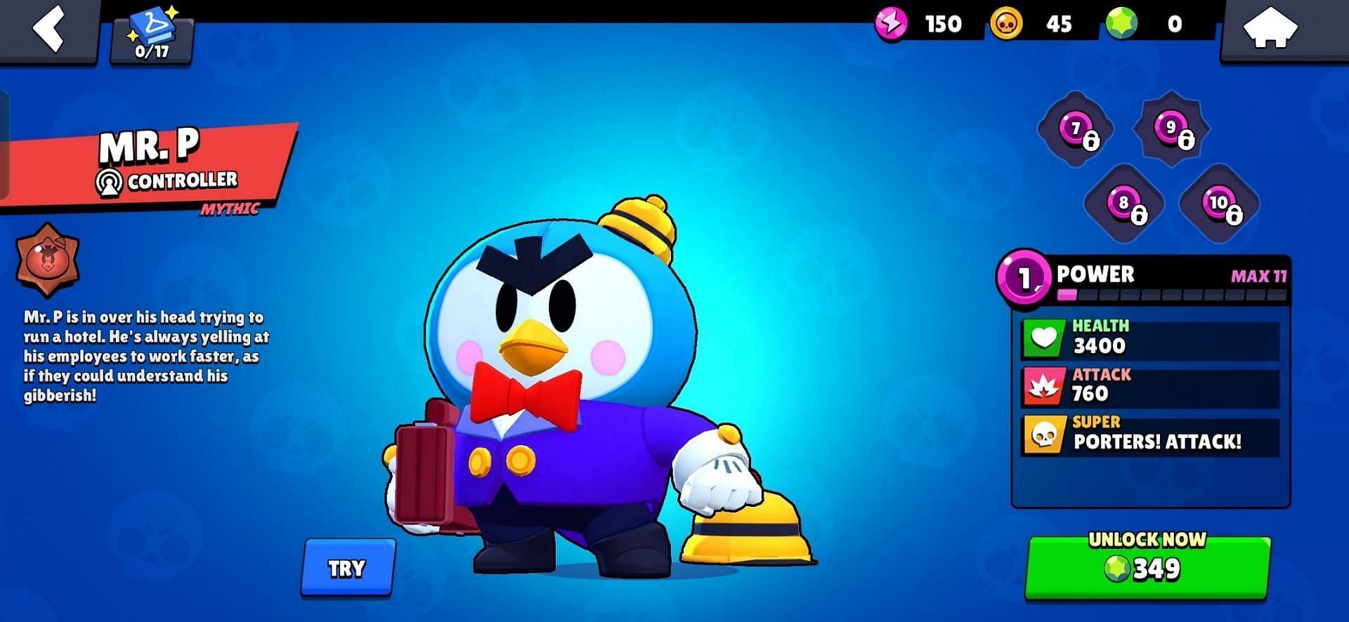 Mr. P is a controller (Image via Supercell)