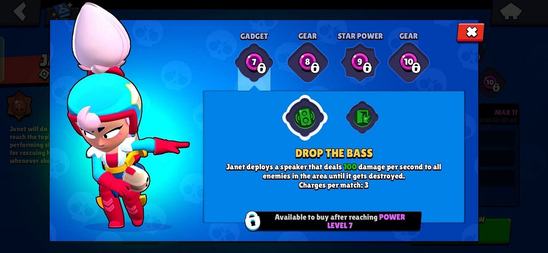 Drop the Bass Gadget (Image via Supercell)