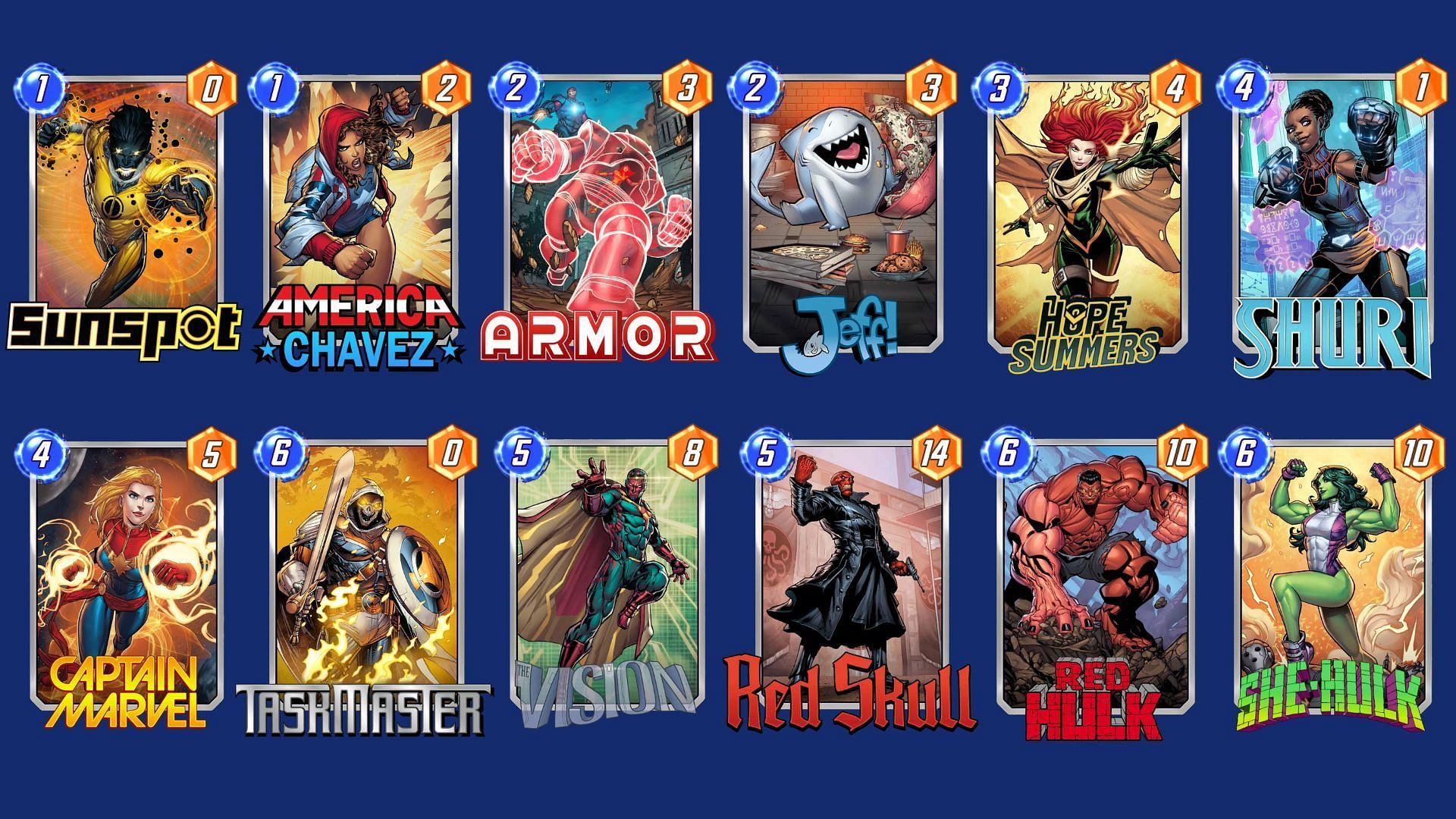 Big Red is another great Marvel Snap Red Hulk deck (Image via Nuverse)