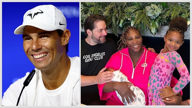 Tennis News Today: Rafael Nadal makes first public appearance following retirement bombshell; Serena Williams & husband Alexis Ohanian fawn over daughter Adira