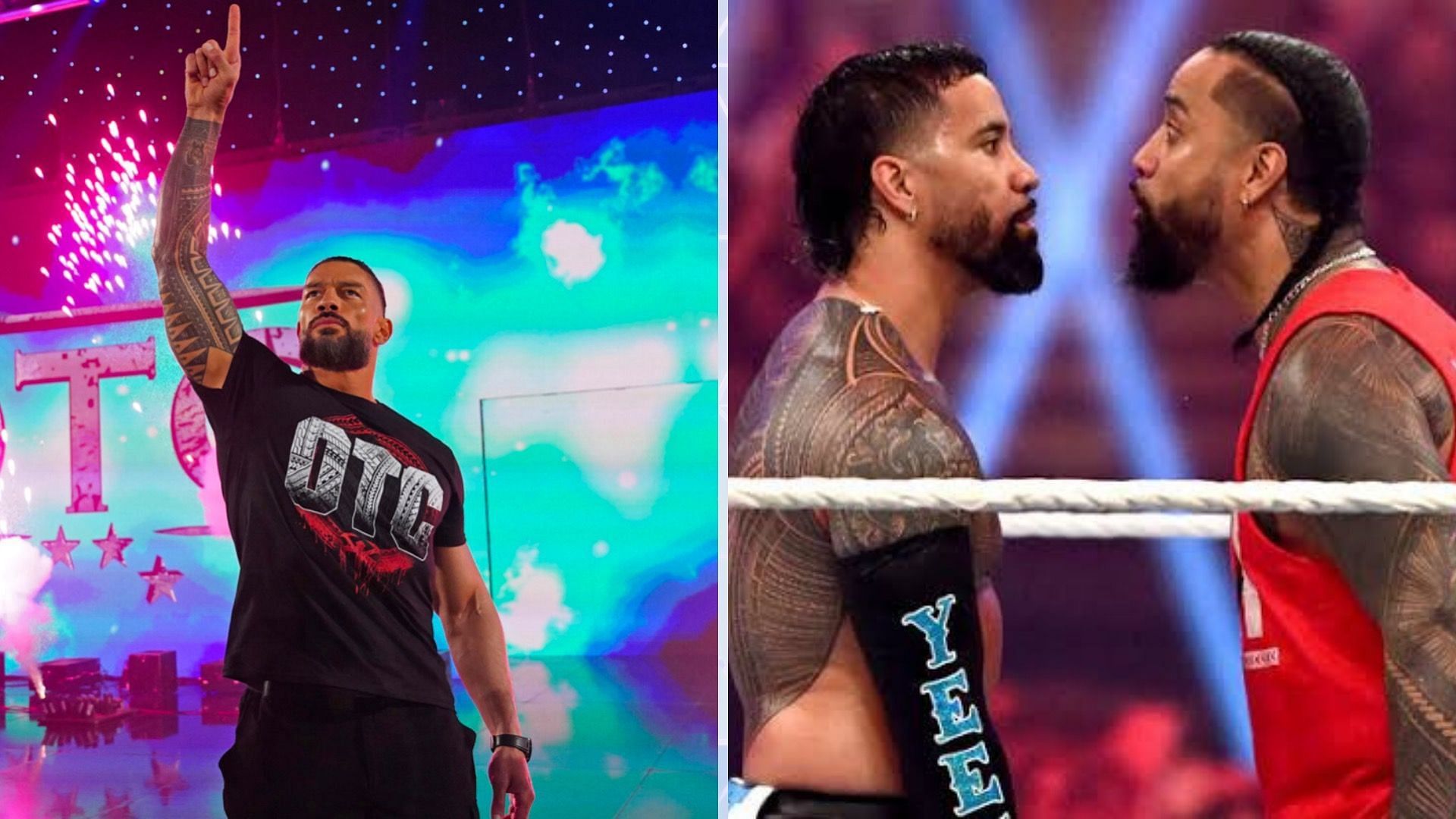 Jey Uso likely upset Roman Reigns and Jimmy Uso on WWE RAW [Credit: WWE.com]