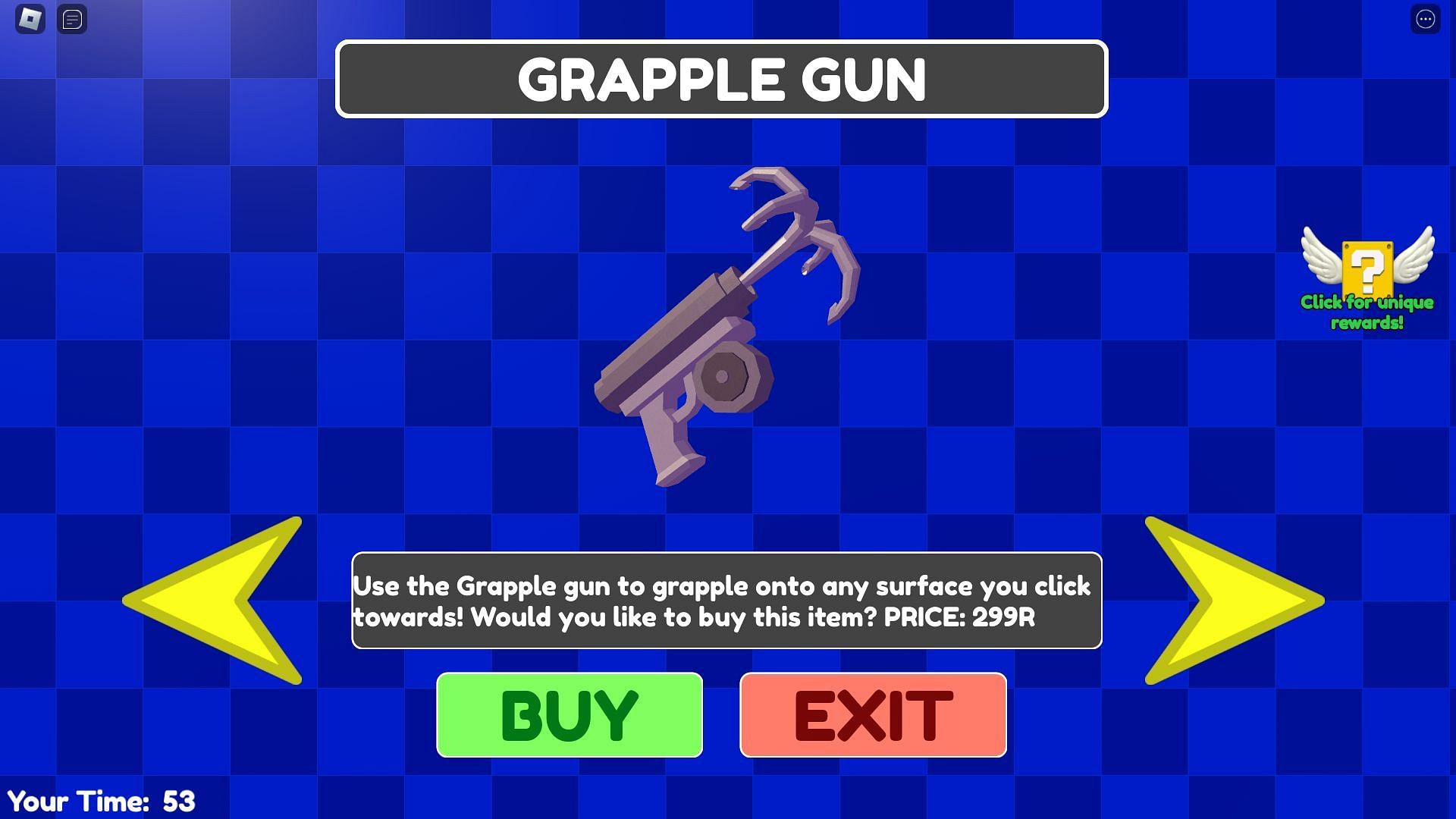 The premium Grappling Hook (Image via Roblox)