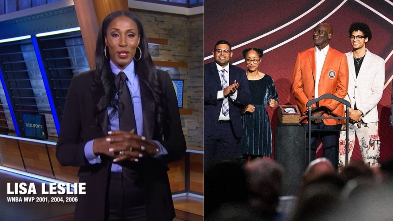 WNBA legend Lisa Leslie attended her former LA Sparks coach Michael Cooper