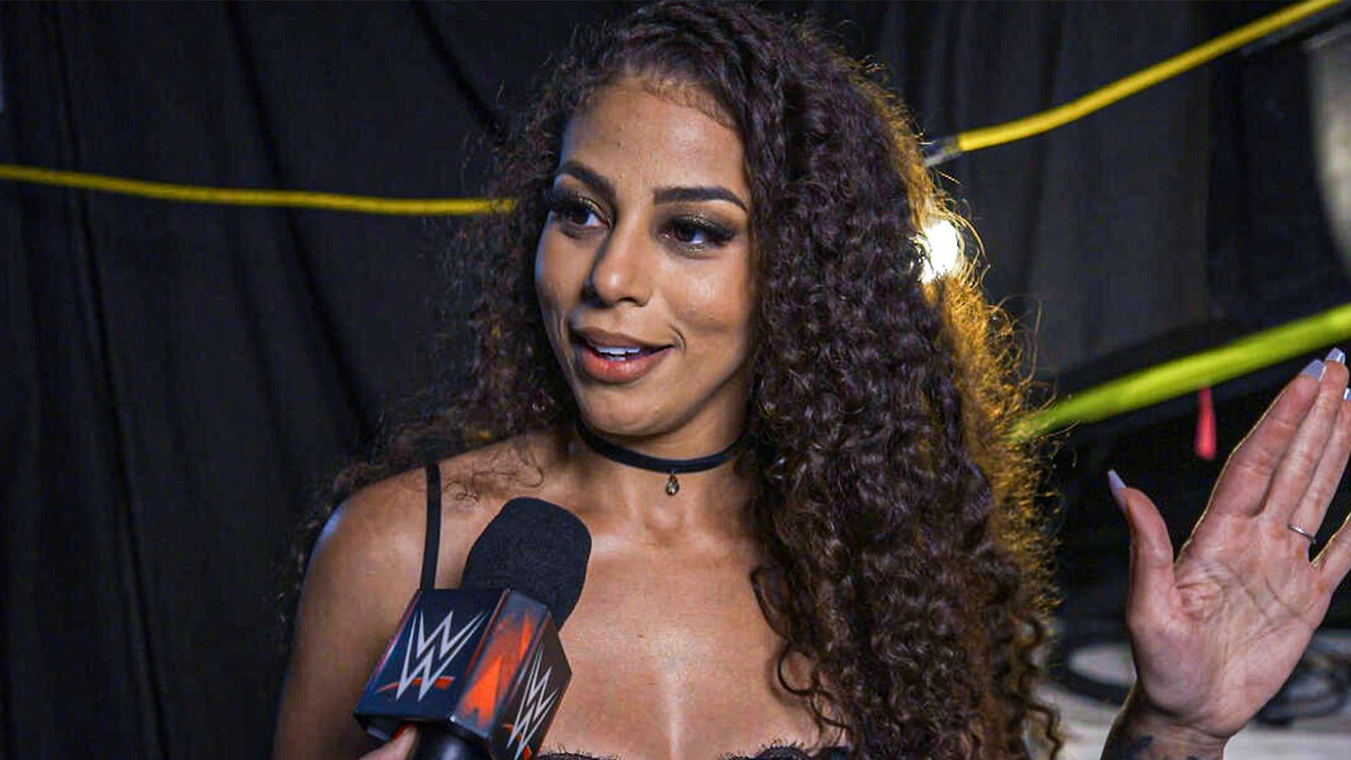 Samantha Irvin is no longer part of WWE. [Photo credits: WWE.com]