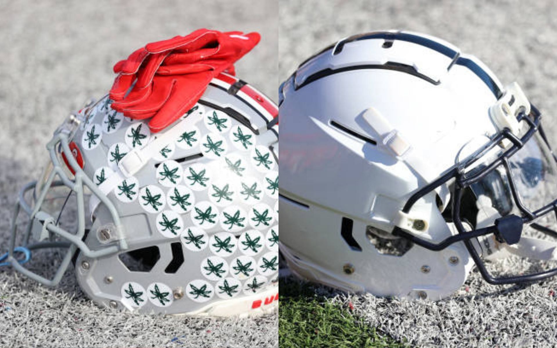 Ohio State Buckeyes (left); Penn State Nittany Lions (right)