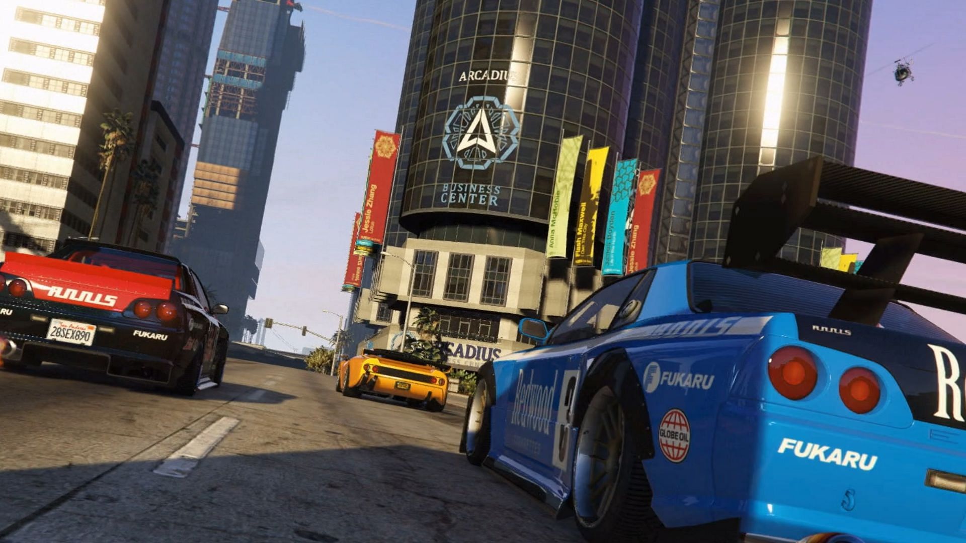 Exporting the cars is also a risky business in Grand Theft Auto 5 Online (Image via Rockstar Games)