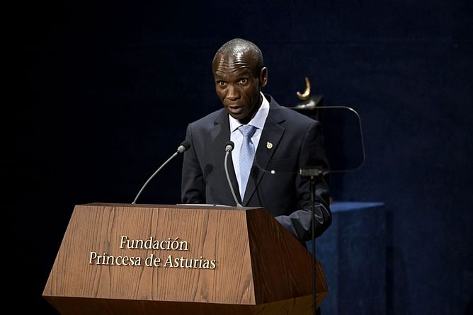 "I want to sell a new story"- Eliud Kipchoge exudes confidence as he gears up for comeback after recording first 'Did not finish' at Paris Olympics