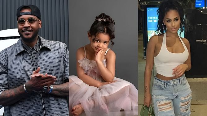 Carmelo Anthony's ex Mia Burks shares heartwarming video of their daughter Genesis Harlo hitting swishes at range