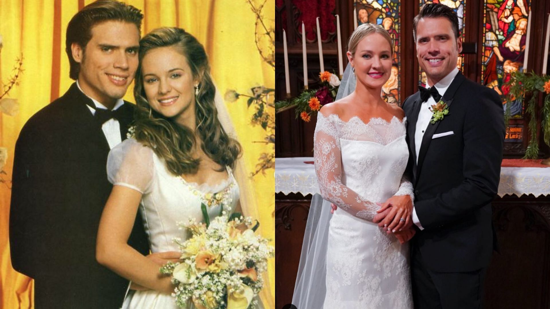 Sharon and Nick reunited many times in the soap (Image via Instagram/@youngandrestlesscbs)