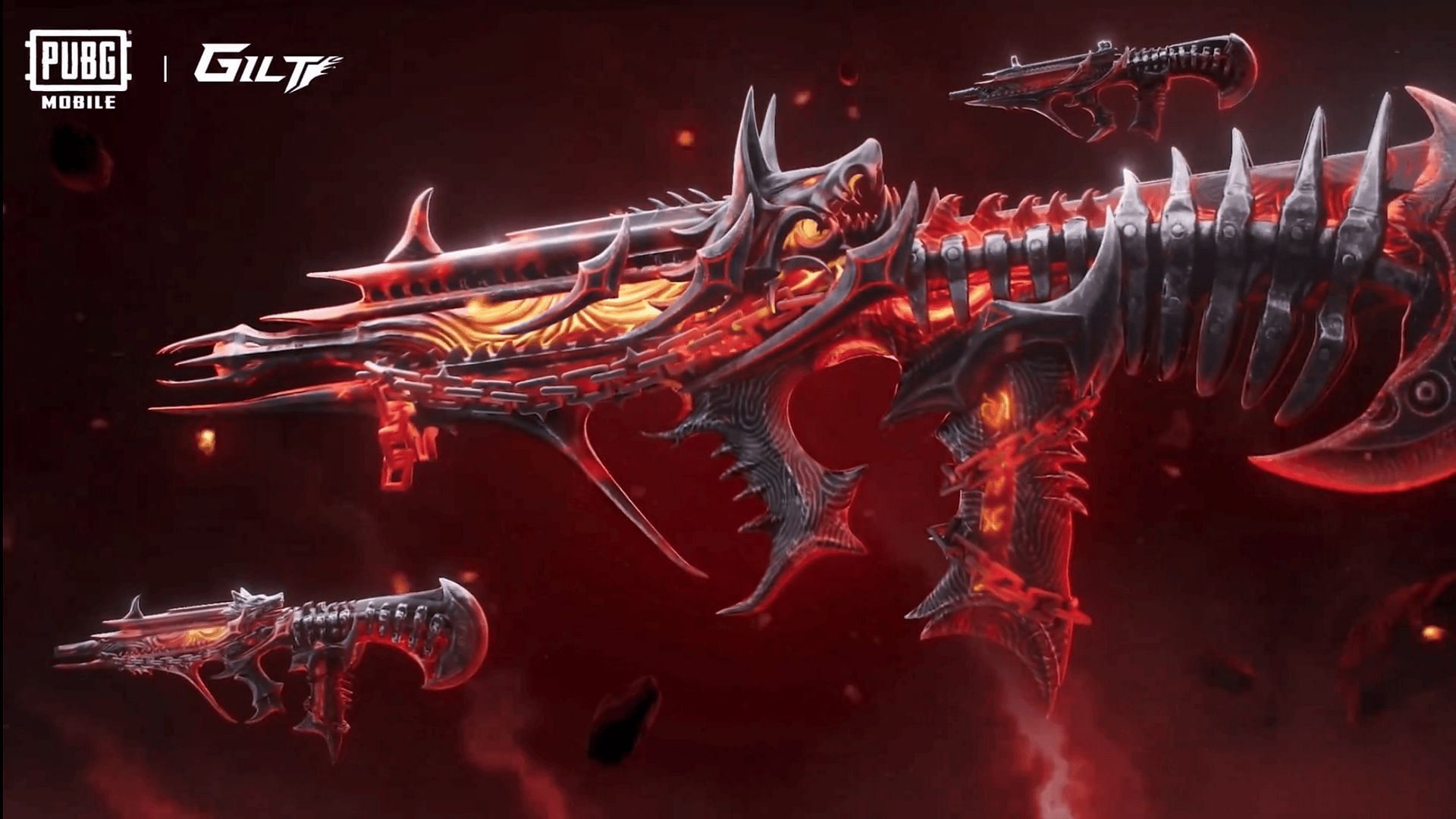 Abyssal Howl AUG skin (Image via Tencent Games)