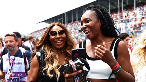 Serena Williams (L) and Venus Williams (Image: Getty)