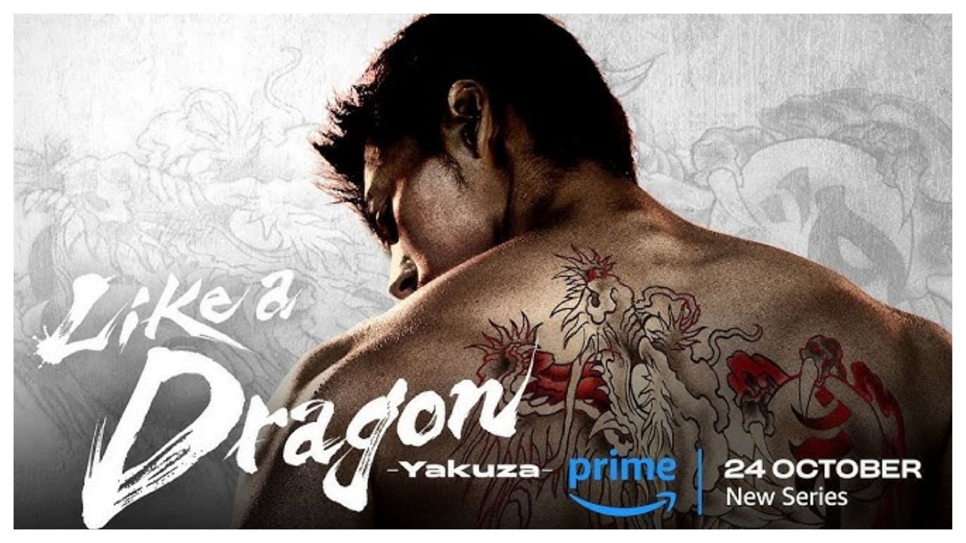 Like a Dragon: Yakuza season 2 releases on October 25th (Image via Prime Video)