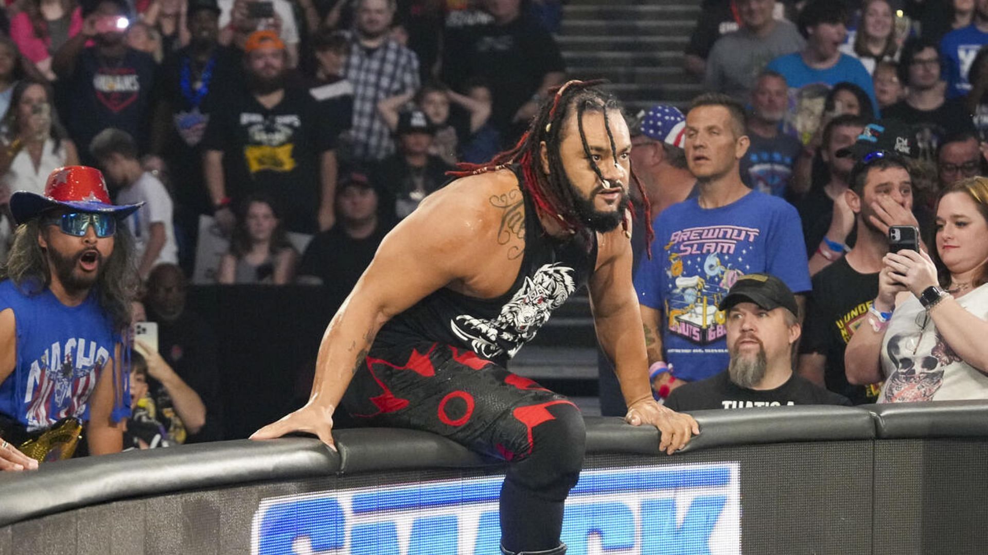 Jacob Fatu is a member of the Bloodline [Photo: WWE Official Website]