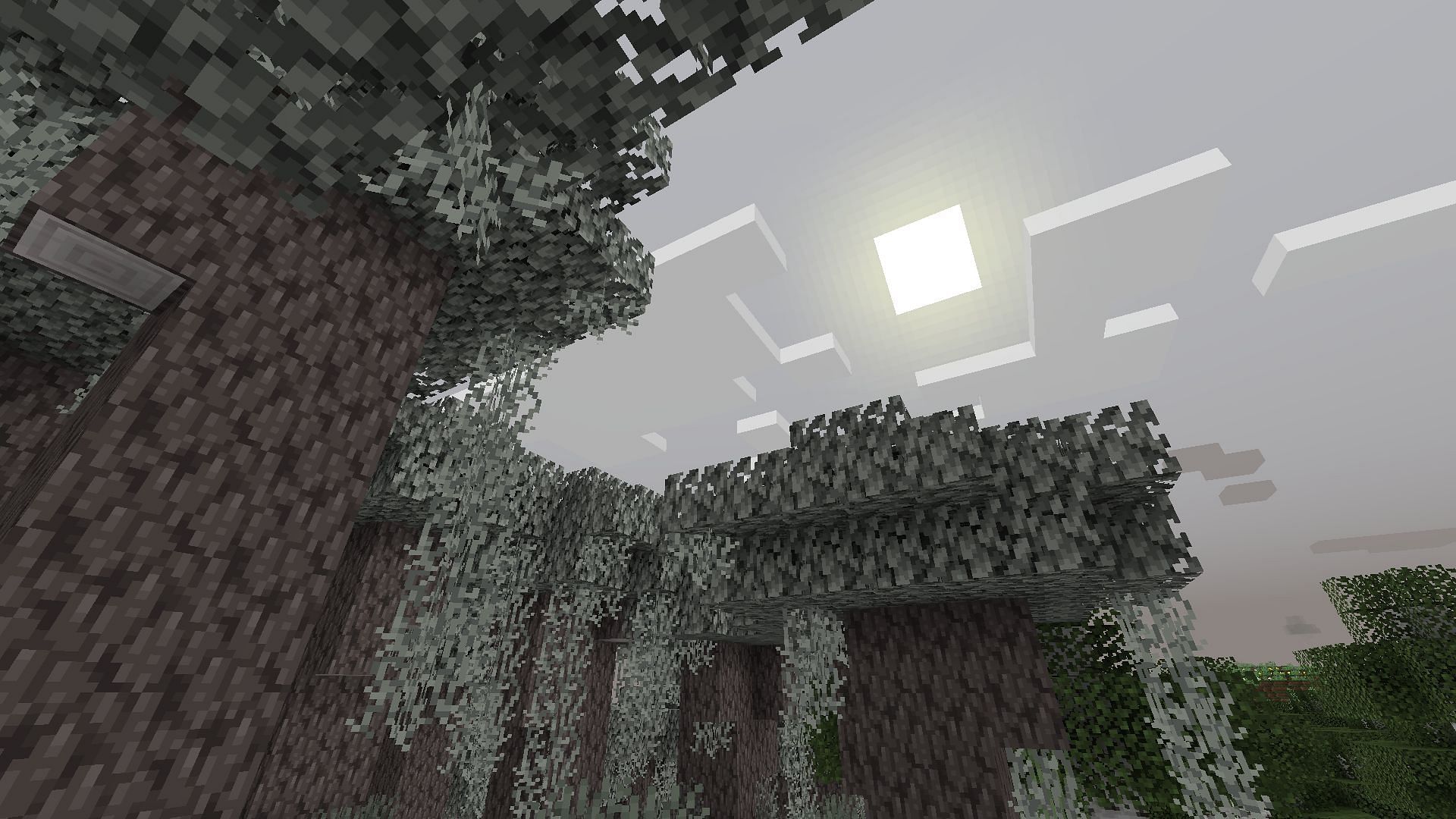 The safest way to loot Pale Garden is during the day (Image via Mojang Studios)