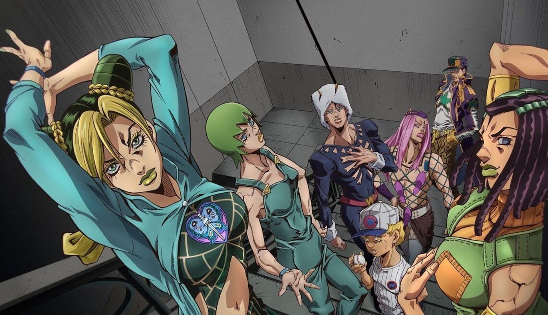 Jojo&#039;s Bizarre Adventures (Image via David Production Inc.)