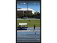 Anna Hall's Instagram story