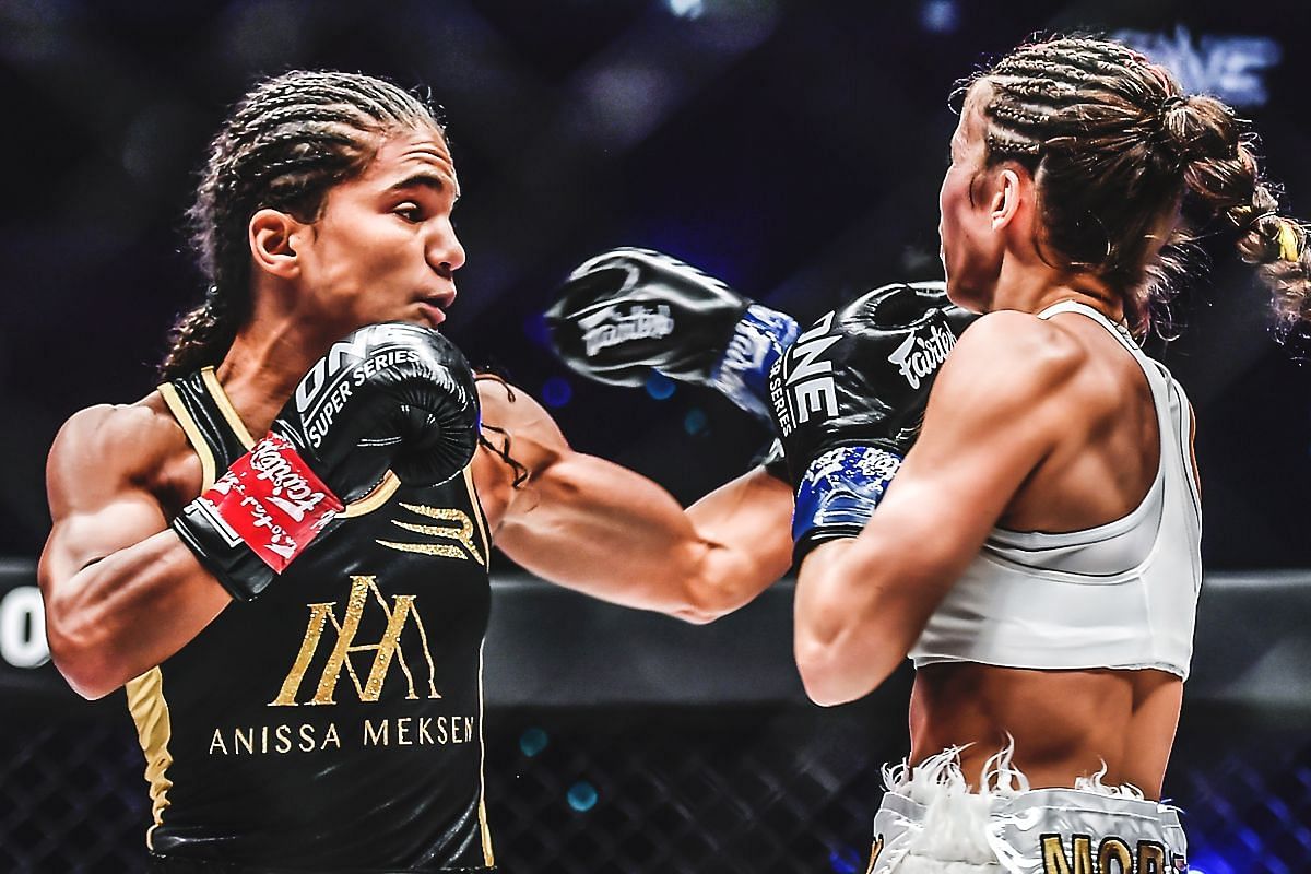 Anissa Meksen and Cristina Morales - Photo by ONE Championship