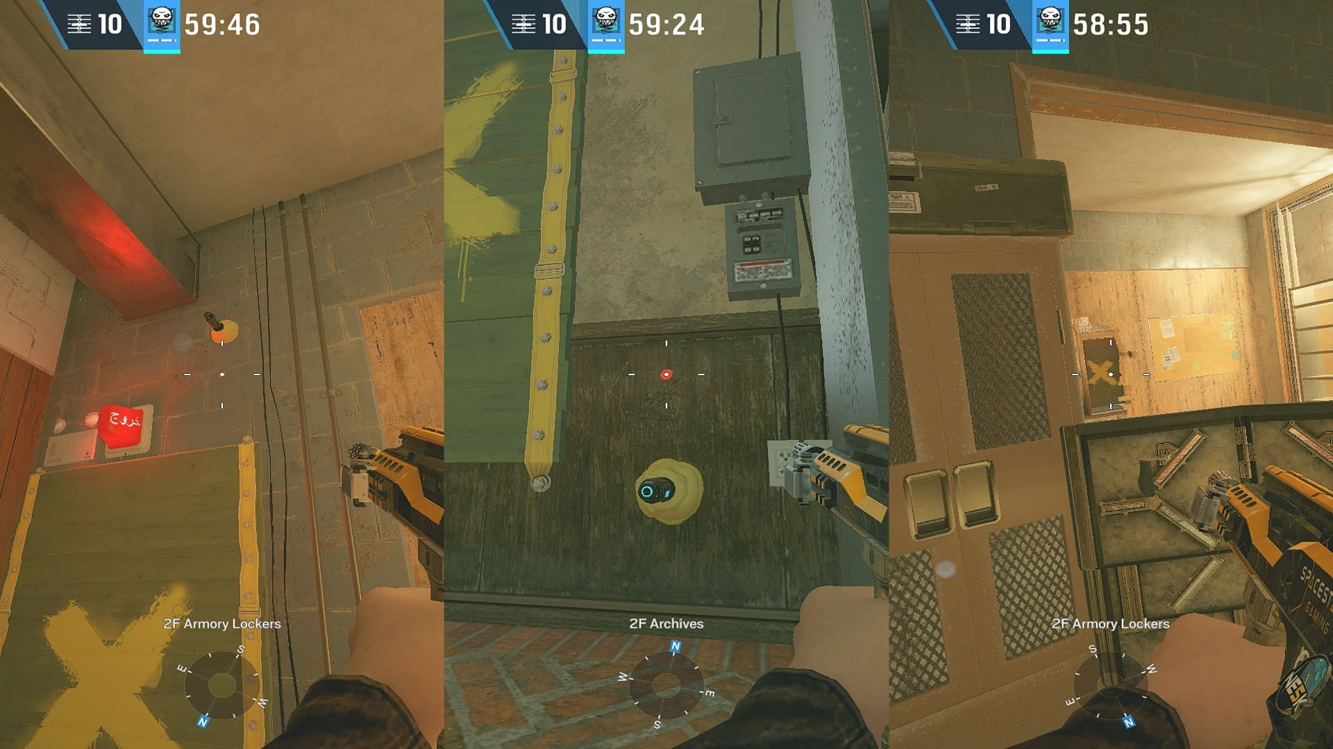 Place traps on attacker pathways and use your secondary utility around it (Image via Ubisoft)