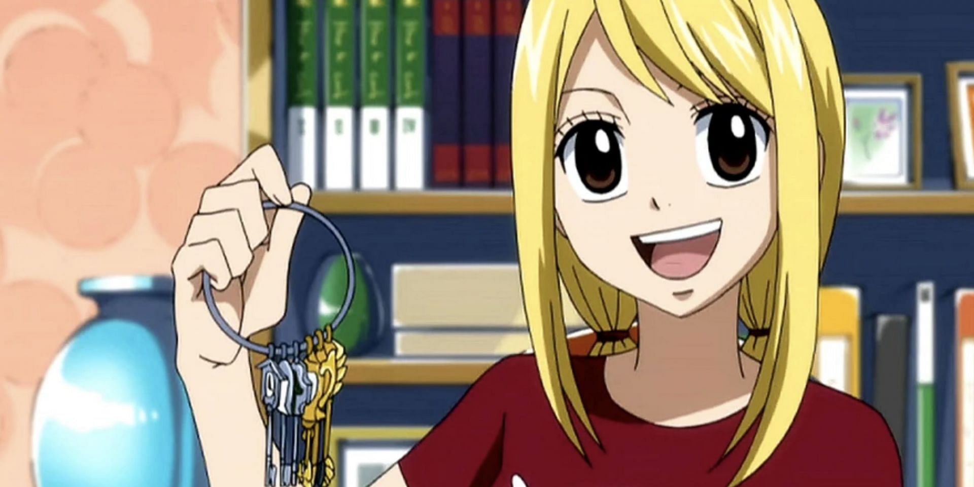 Lucy Heartfilia as seen in the anime (Image via A-1 Pictures)