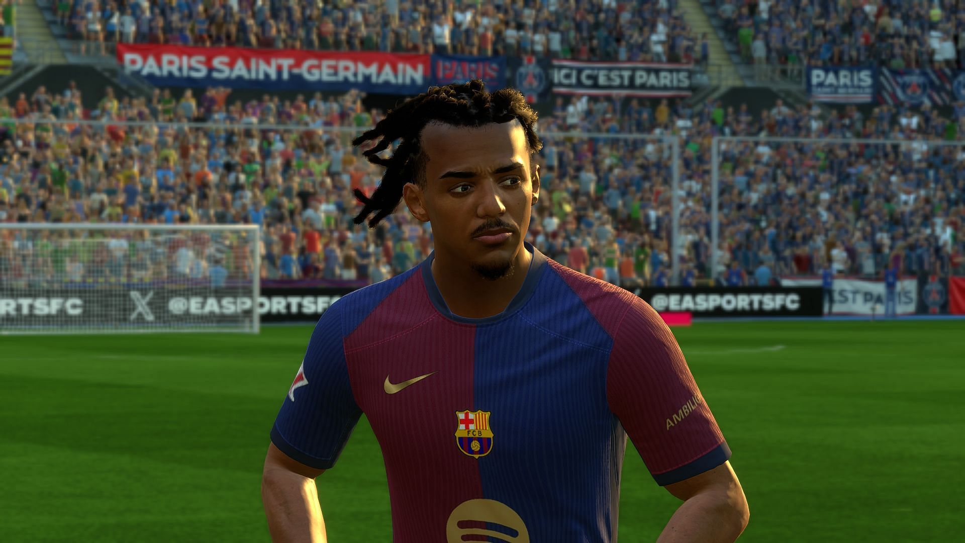 Jules Kounde as seen in the game (Image via EA Sports)