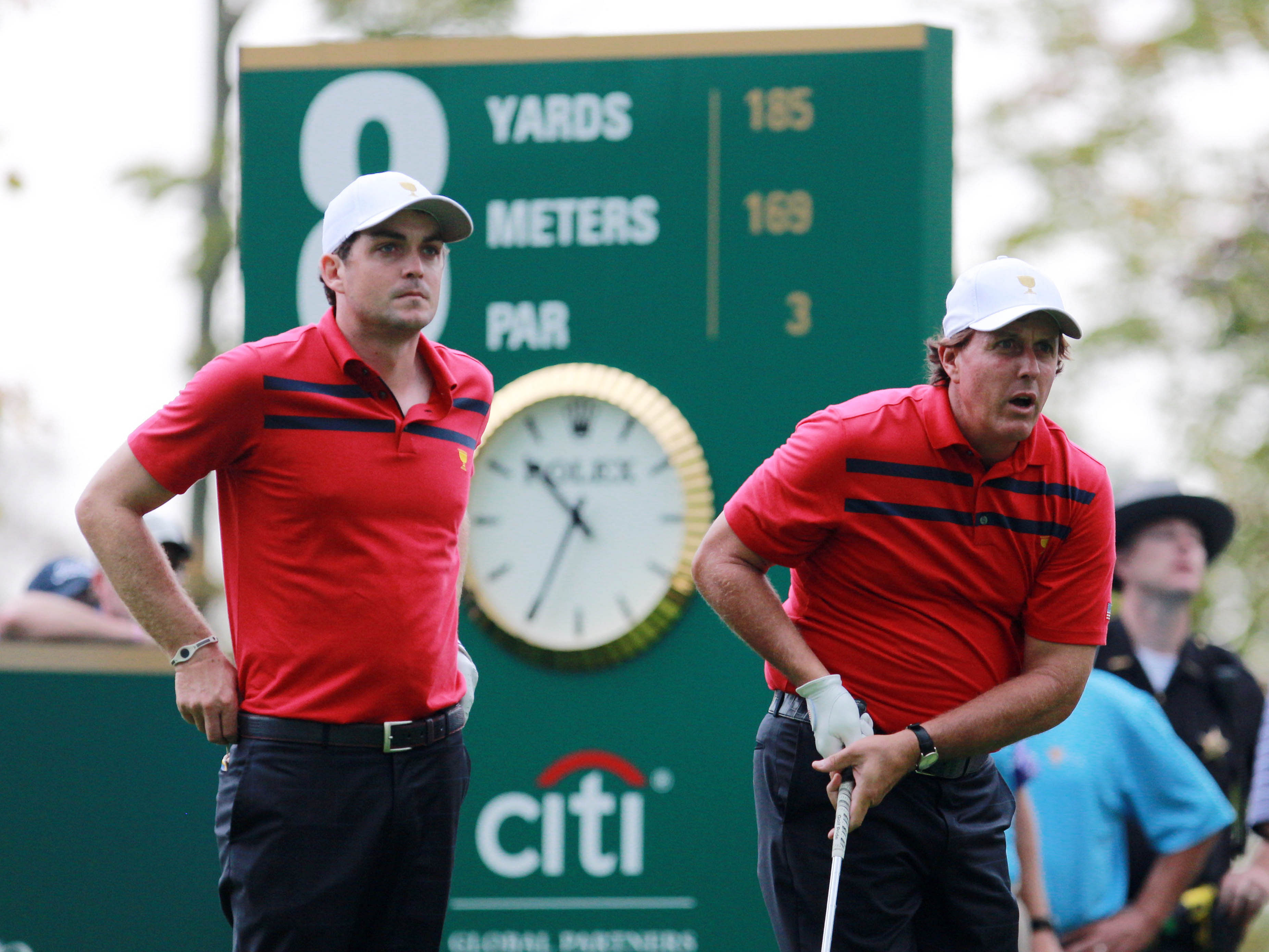 Keegan Bradley often played with Phil Mickelson (Imagn)