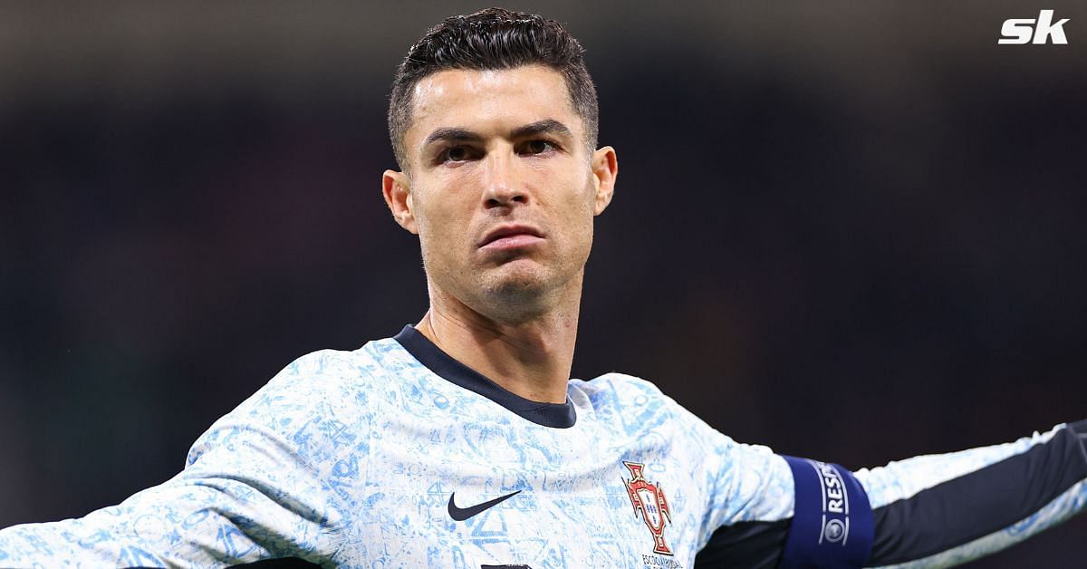 Cristiano Ronaldo featured for Portugal against Scotland