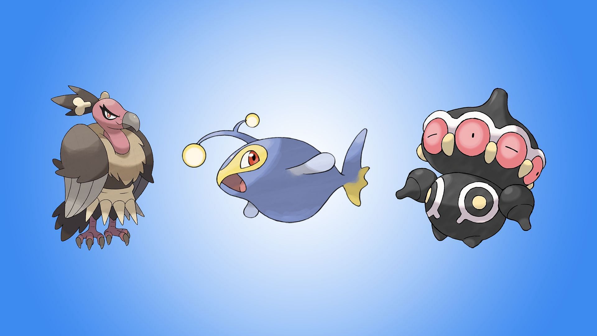 Mandibuzz, Lanturn, and Claydol (Image via TPC)