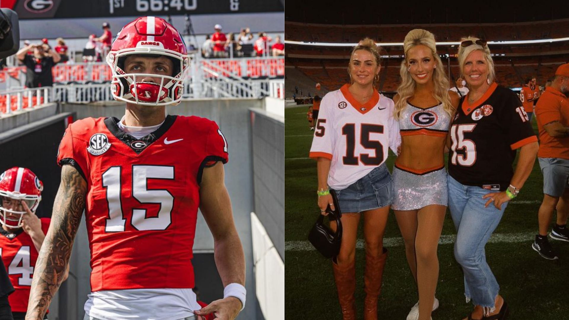 Georgia QB Carson Beck's Georgette Sister Kylie Likens Brother And Ryan ...