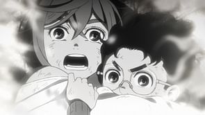 Dandadan episode 2: Another alien follows Okarun and Momo home for a fight