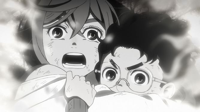 Dandadan episode 2: Another alien follows Okarun and Momo home for a fight