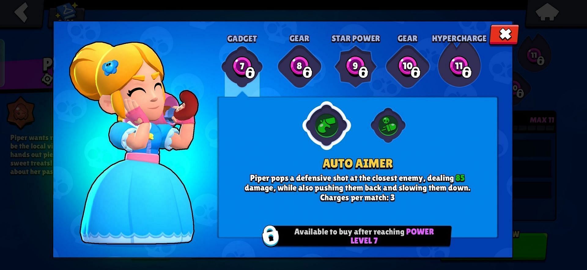 This gadget is useful when fighting with aggressive melee brawlers such as Bull or El Primo who approach you (Image via Supercell)