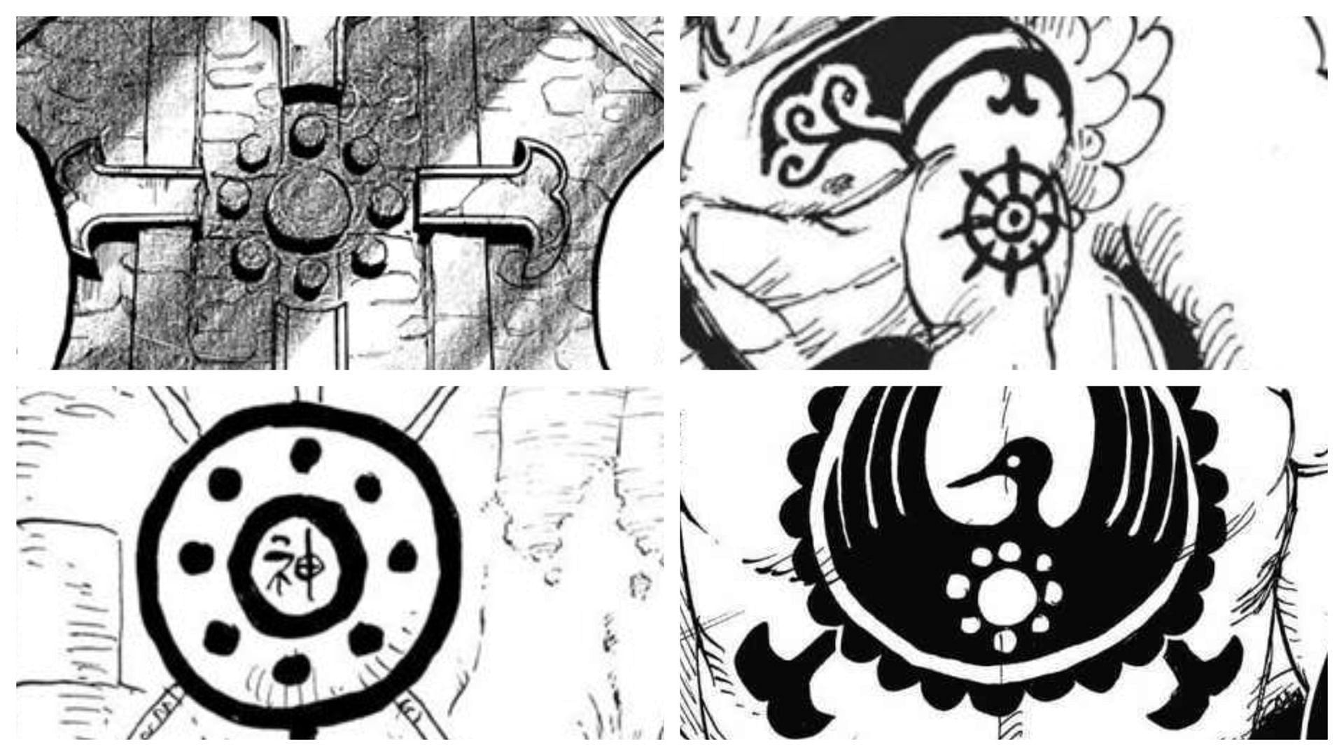 The recurring sun symbol in One Piece (Image via Shueisha)