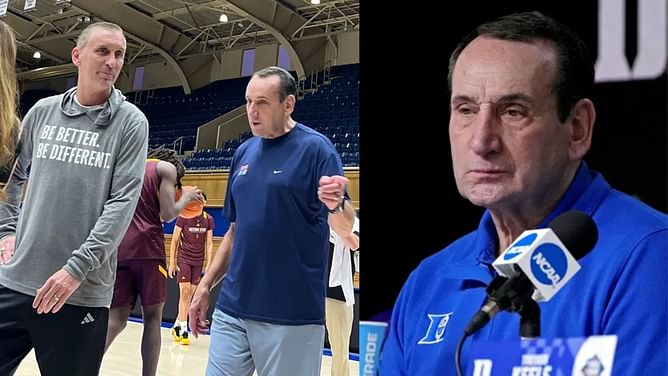 “Get chills thinking about it”: Coach K reminisces about Bobby Hurley’s most iconic Duke moment