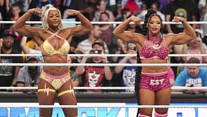 Bianca Belair and Jade Cargill have a tense backstage encounter with WWE rookies after SmackDown goes off-air