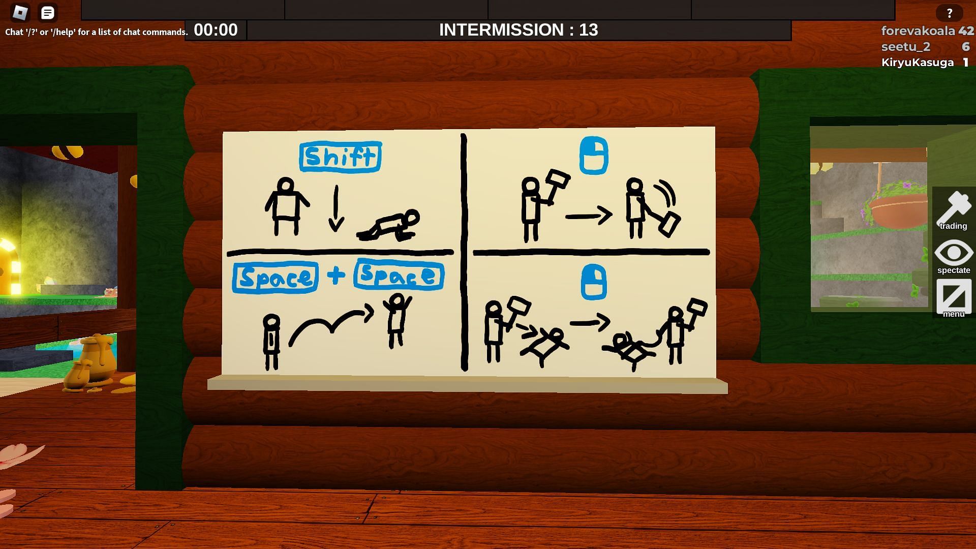 Gameplay instructions (Image via Roblox)