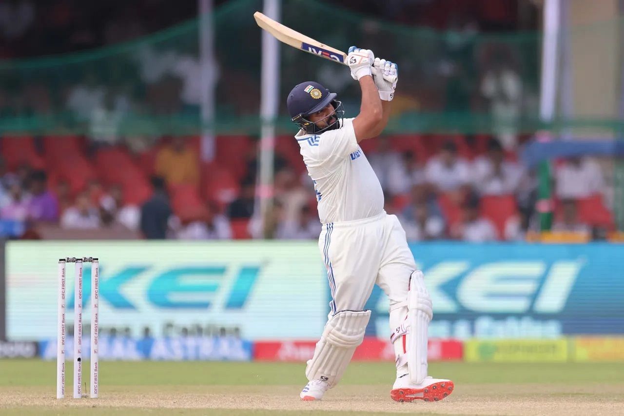 Rohit Sharma adopted an ultra-aggressive approach in the Kanpur Test against Bangladesh. [P/C: BCCI]