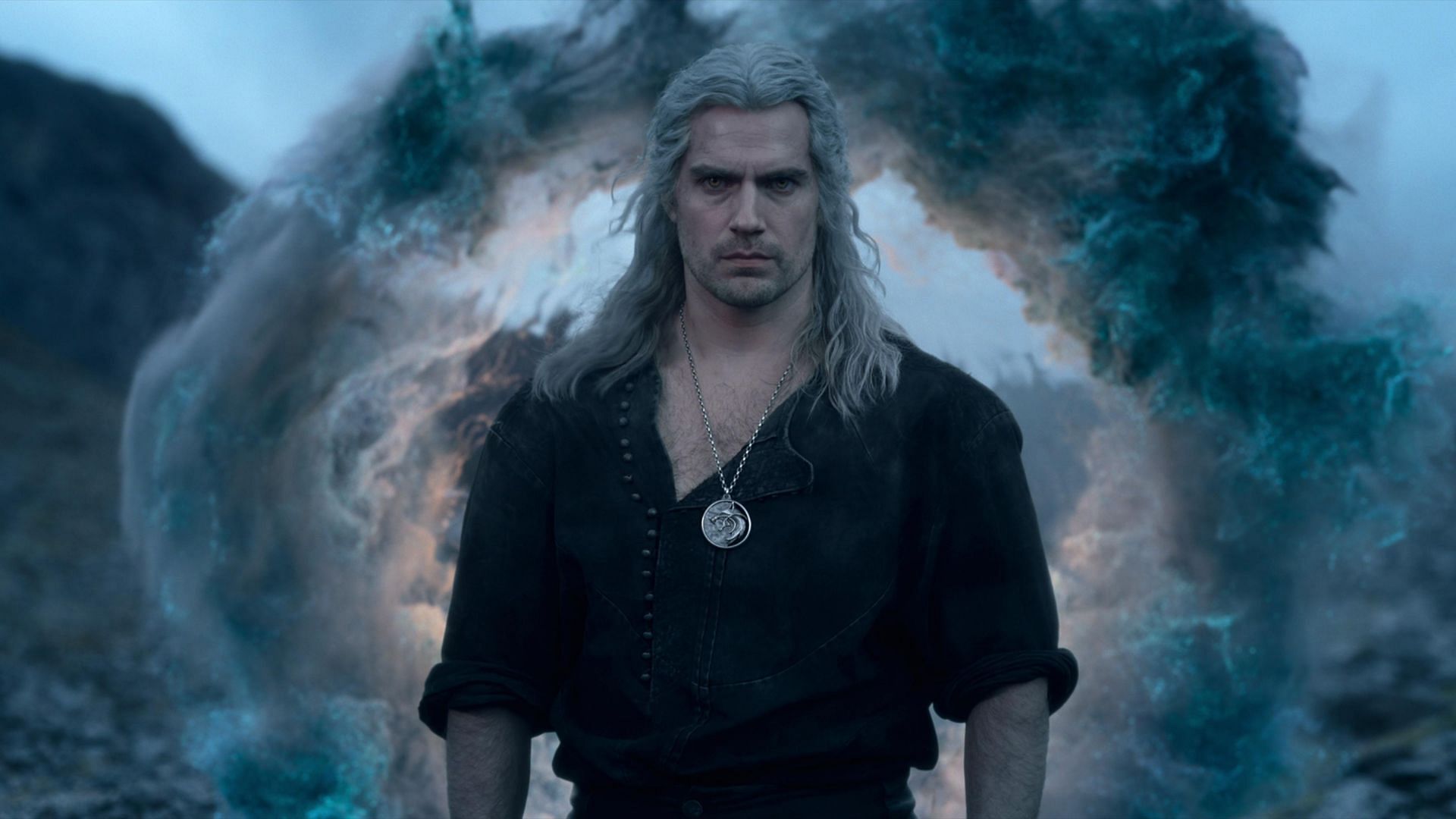 a still from The Witcher (image via Netflix)